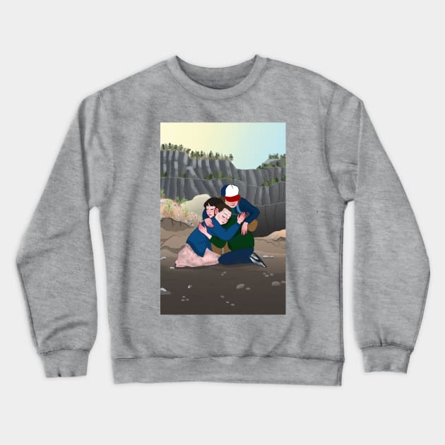 She's our friend Crewneck Sweatshirt by horribleaccents